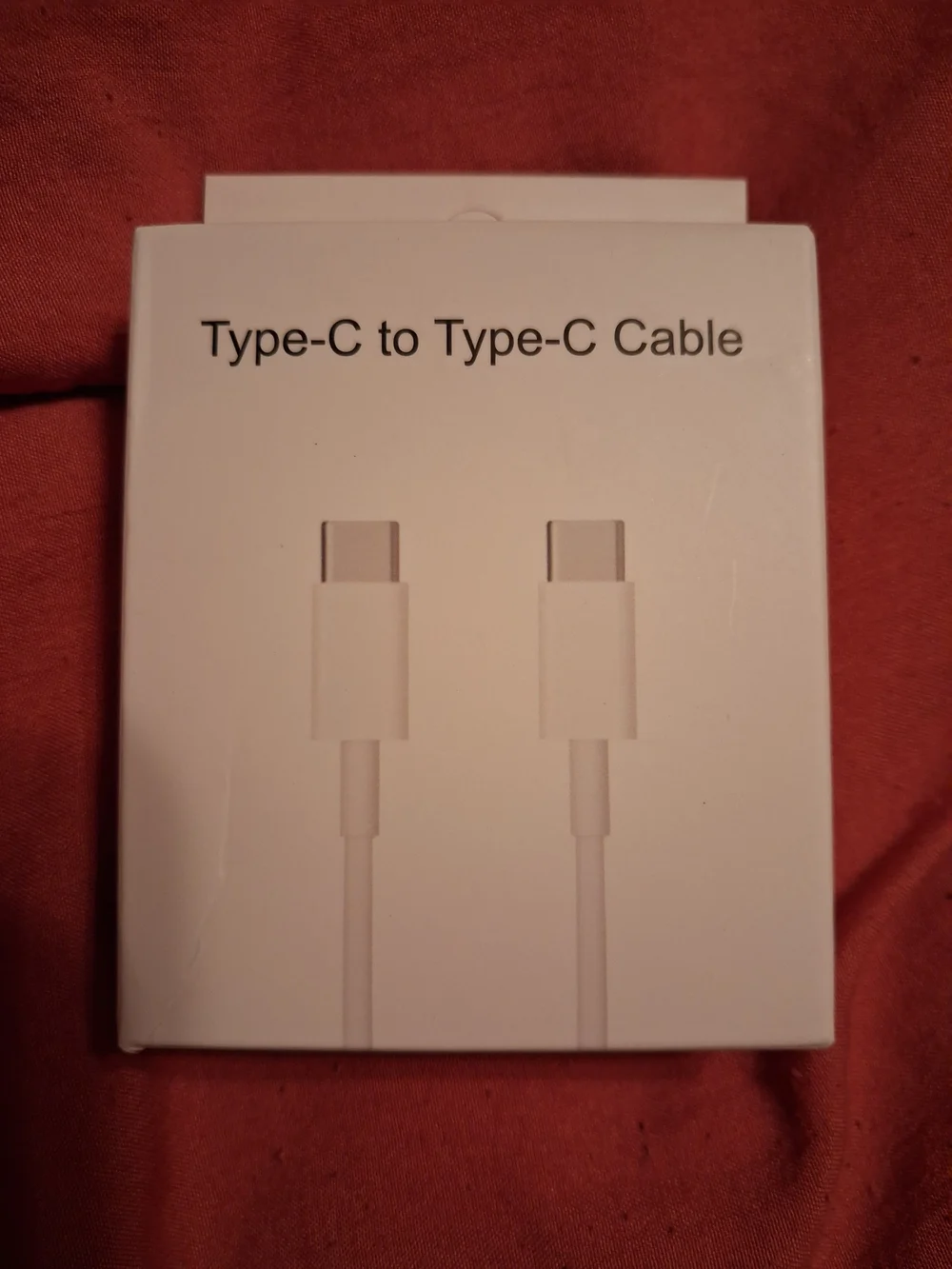 Type-C to Type-C Cable - White